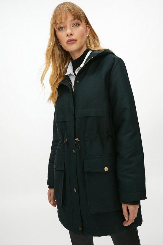 Coast Quilted Winter Parka Midi 1