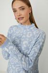 Coast Roll Neck Knitted Animal Jumper thumbnail 2