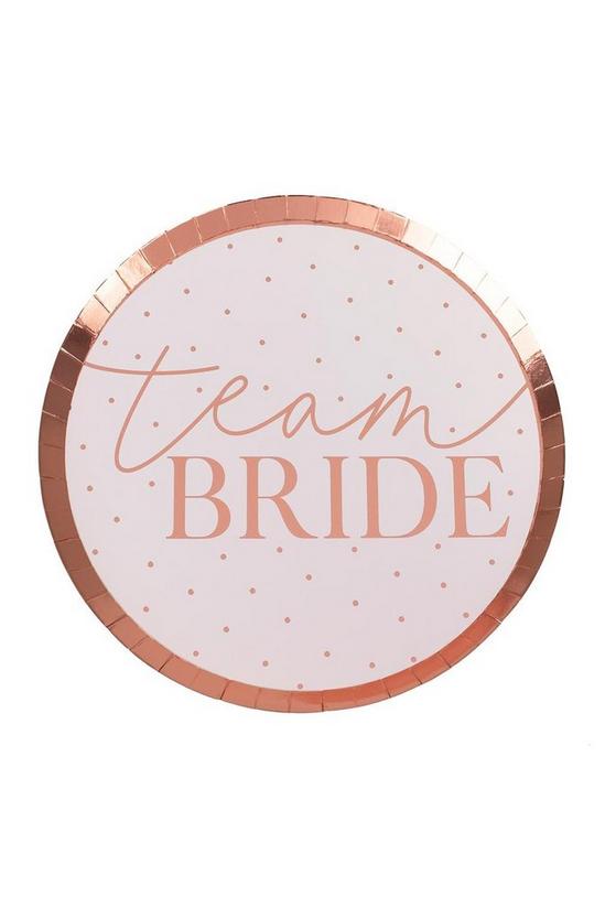 Coast Ginger Ray Team Bride Paper Plates 2