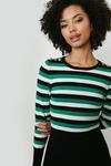 Coast Stripe Knitted Dress With Pencil Skirt thumbnail 1