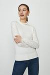 Coast Lace Sleeve Pie Crust Neck Knitted Jumper thumbnail 2