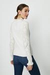 Coast Lace Sleeve Pie Crust Neck Knitted Jumper thumbnail 3