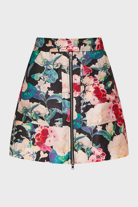 Coast Floral Jacquard Mini Skirt 4
