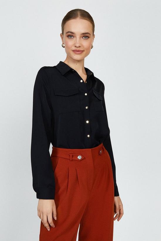 Coast Button Up Shirt With Pockets 1