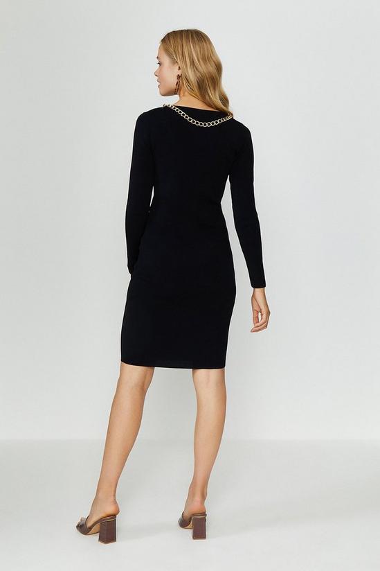Coast Cowl Chain Knitted Dress 3