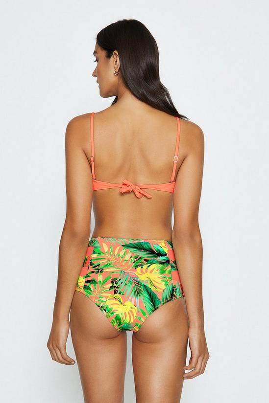 Coast Tropical Print High Waisted Bikini 3