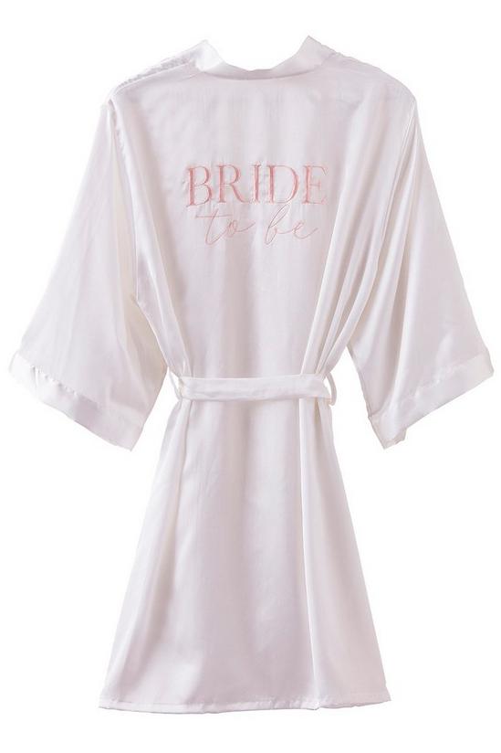Coast Ginger Ray-Bride To Be' Tie Waist Dressing Gown 2