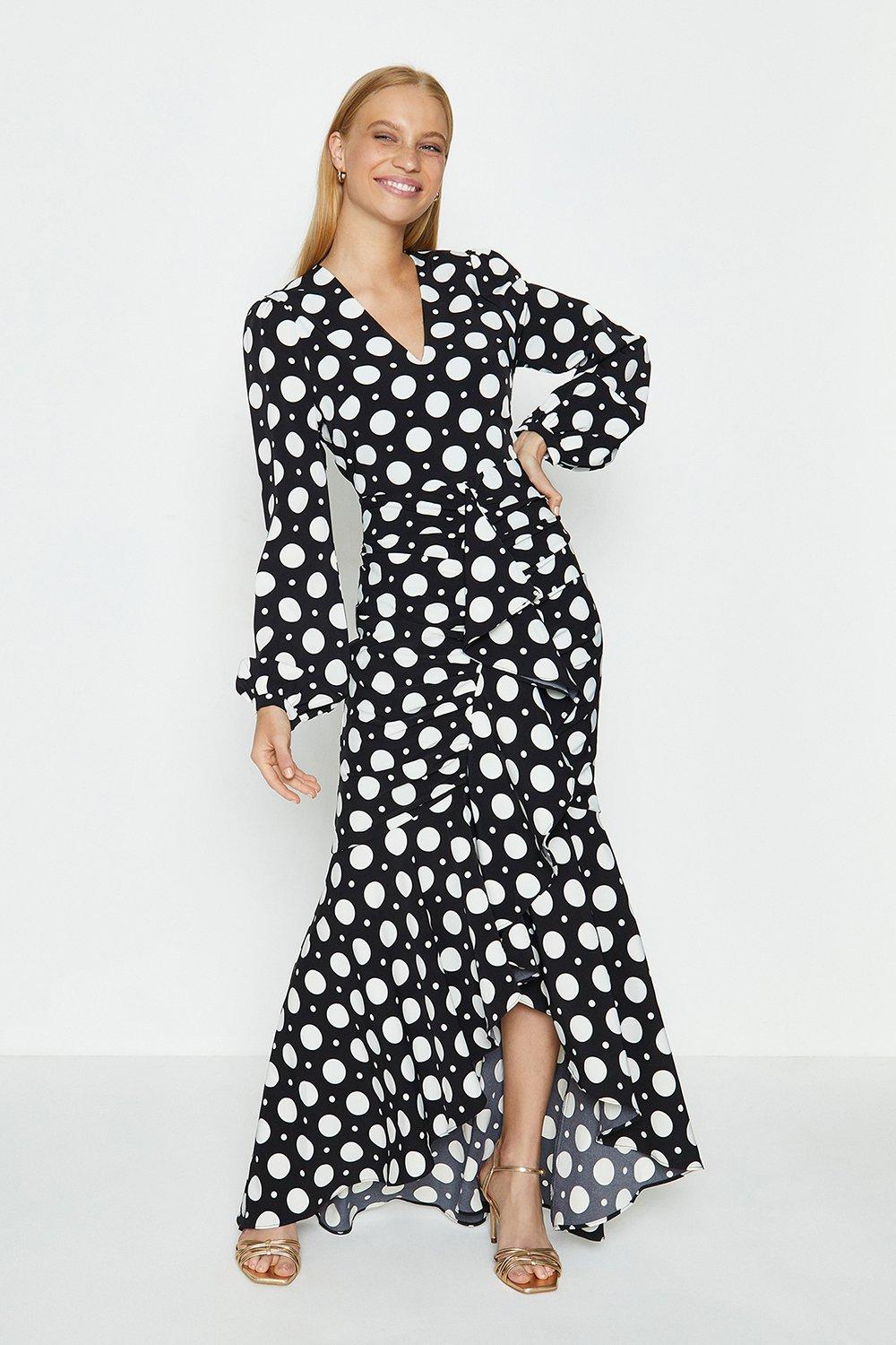 Polka dot dress coast store