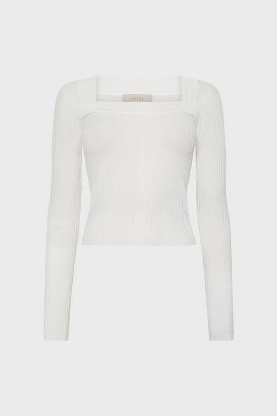 Coast Square Neck Knitted Top 1