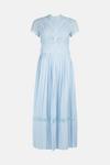 Coast Lace Bodice Pleat Skirt Maxi Dress thumbnail 4