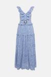 Coast Belted Broderie Tiered Maxi Dress thumbnail 4