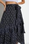 Coast Tiered Maxi Skirt With Belt thumbnail 2