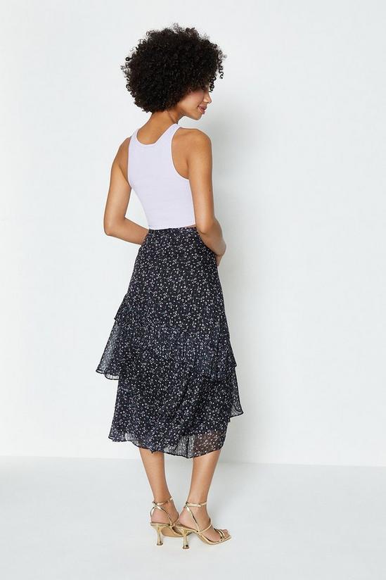 Coast Tiered Maxi Skirt With Belt 3