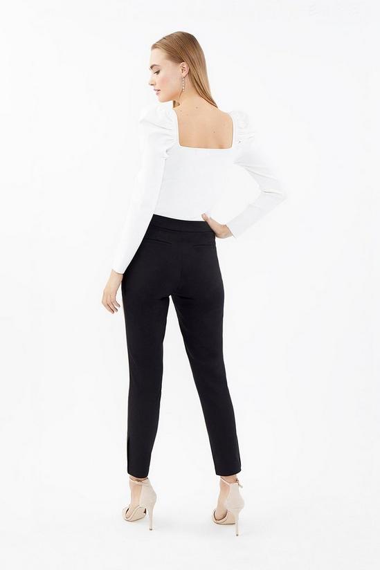 Coast Essential Cotton Sateen Cropped Trousers 3