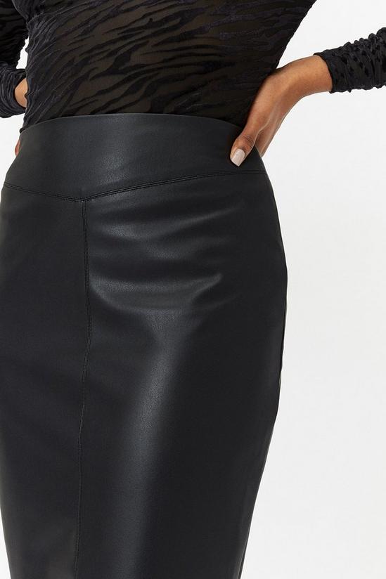 Coast Faux-Leather Skirt 2