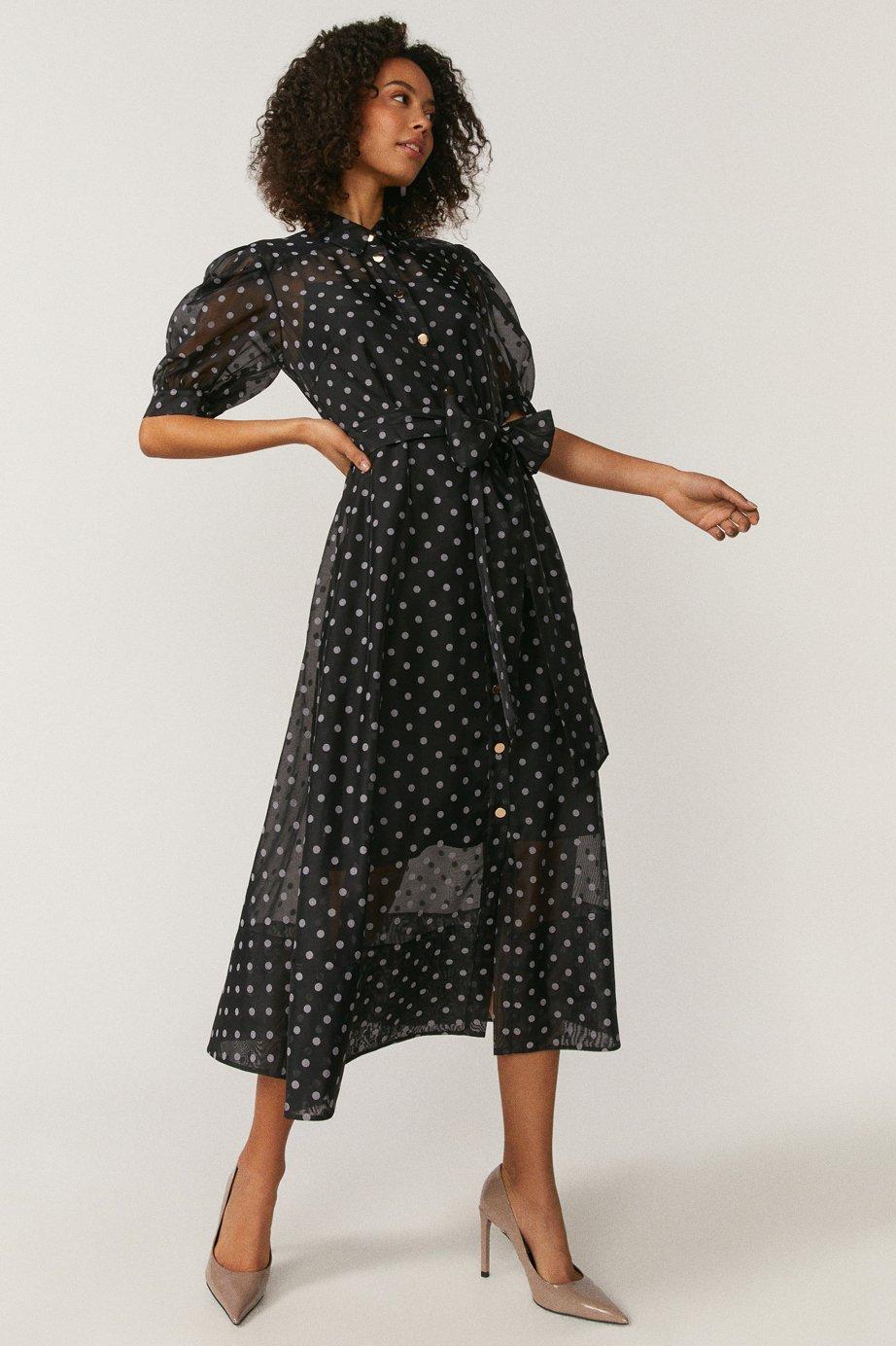 coast spot dress