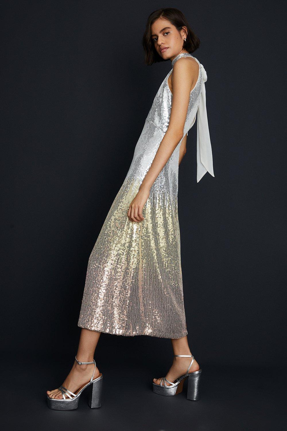 Oasis discount sequin dress