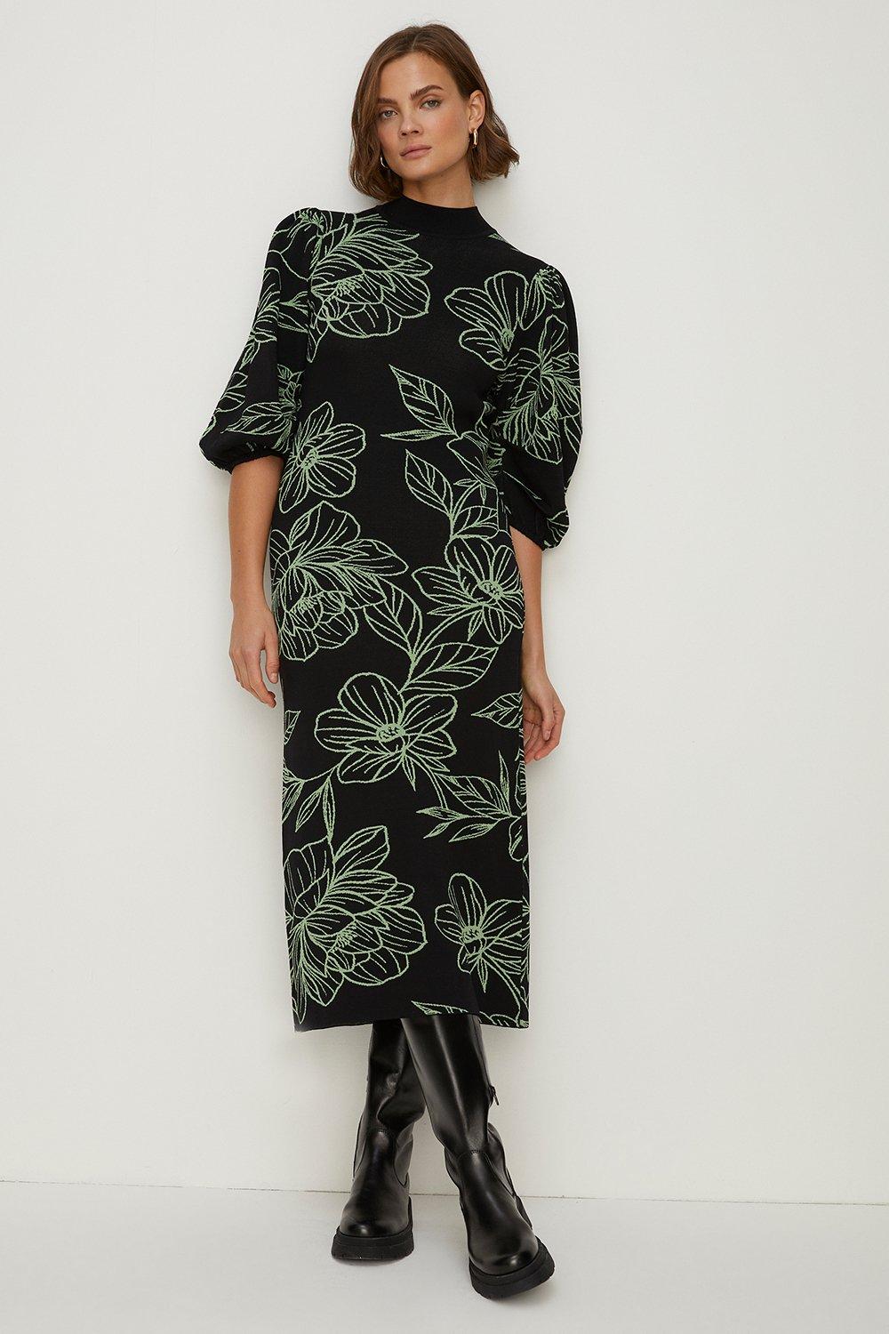 Horse print midi dress 2024 topshop