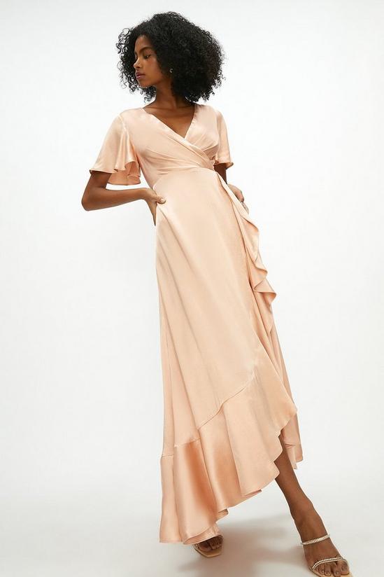 Coast Angel Sleeve Wrap Front Maxi Dress 2