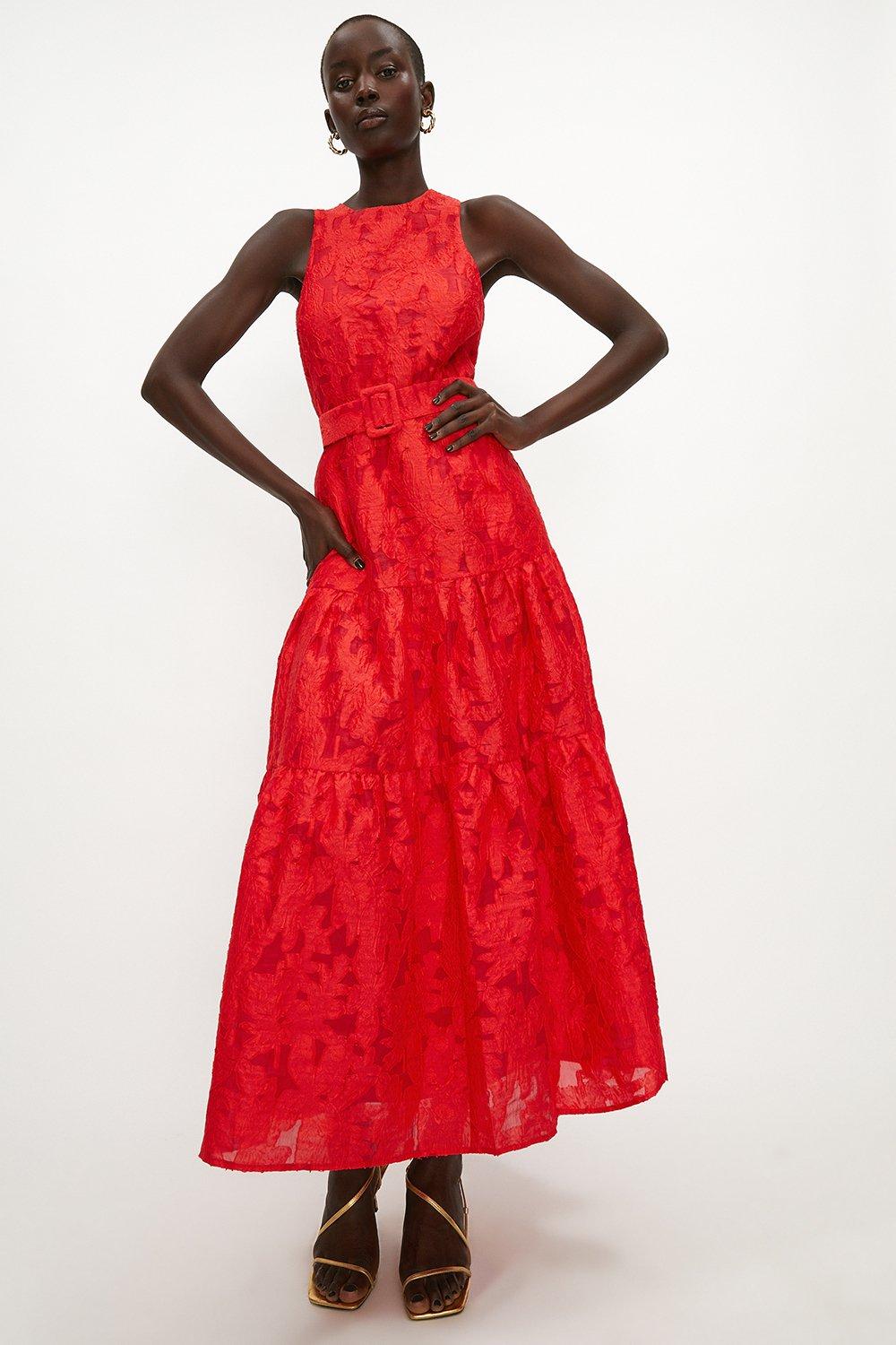 Red lace 2024 dress matalan