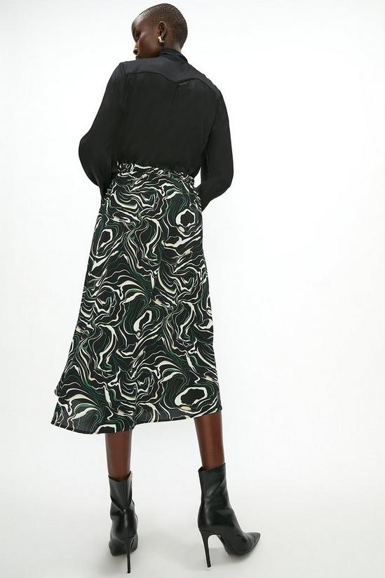 Coast Printed Midi Slip Skirt 3