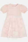 Coast Girls Puff Sleeve Floral Textured Skirt Dress thumbnail 3