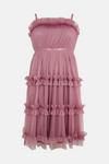 Coast Plus Size Tiered Ruffle Skirt Midi Dress thumbnail 4