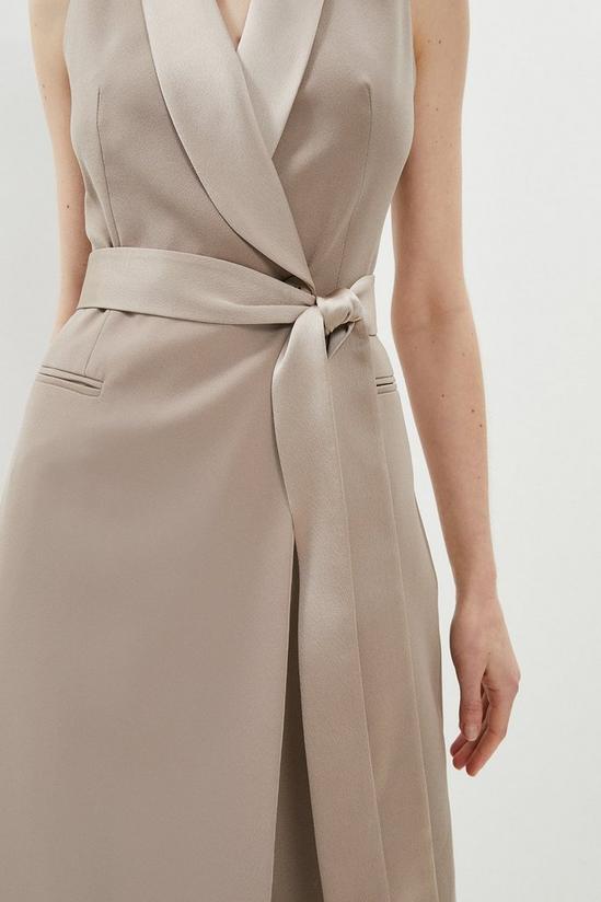 Coast Premium Sleeveless Tuxe Wrap Midi Dress 2