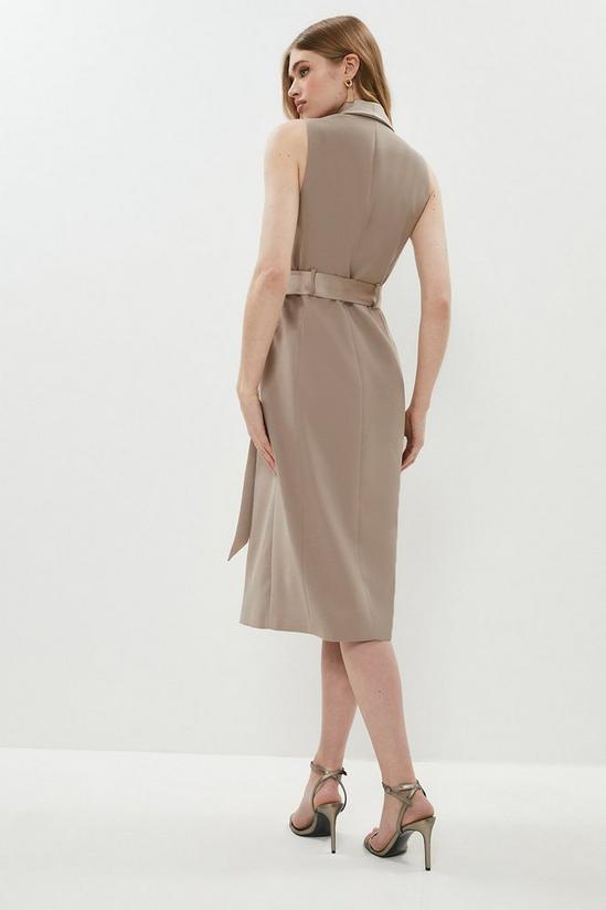 Coast Premium Sleeveless Tuxe Wrap Midi Dress 3
