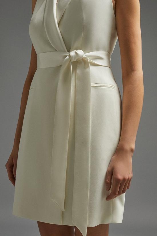 Coast Premium Sleeveless Tuxe Wrap Mini Dress 6