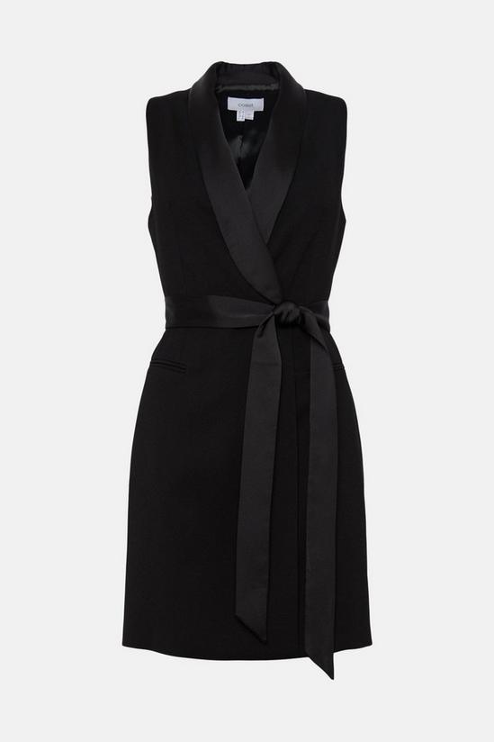 Coast Premium Sleeveless Tuxe Wrap Mini Dress 4