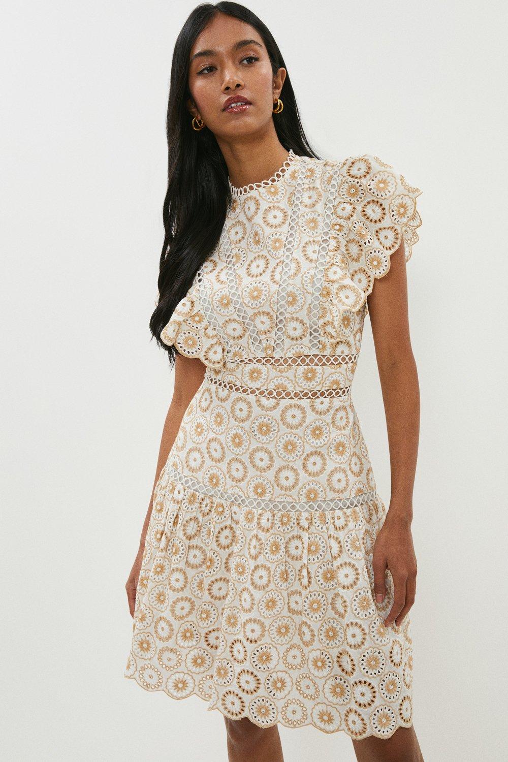 Coast kennedy shop eyelet dress