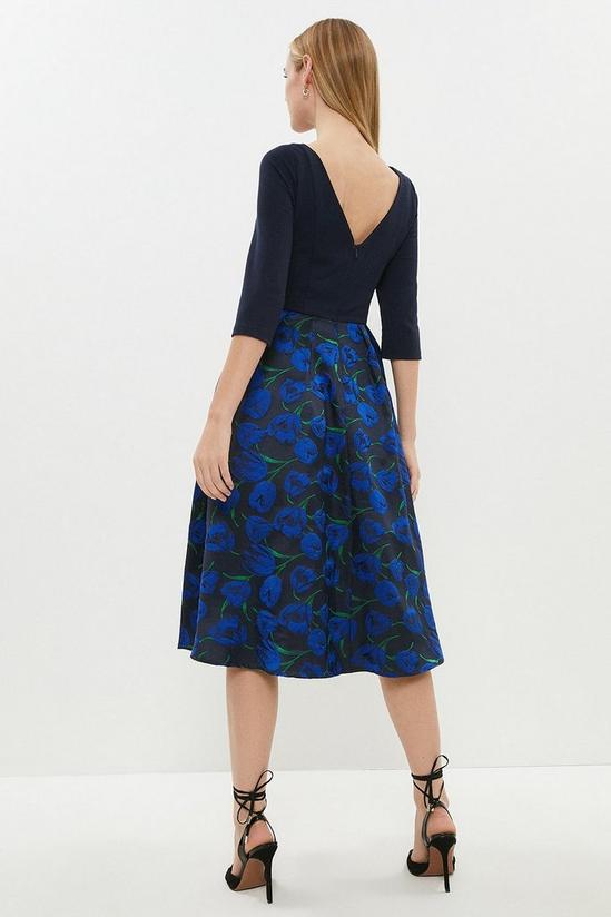 Coast Jacquard Skirt Midi Dress 3