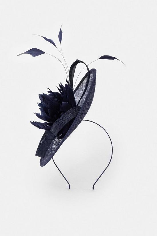 Coast Flower And Feather Fascinator 2