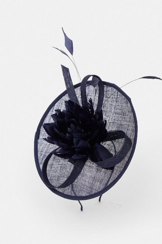 Coast Flower And Feather Fascinator 3