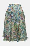 Coast Alexandra Farmer Drop Waist Midi Skirt thumbnail 4