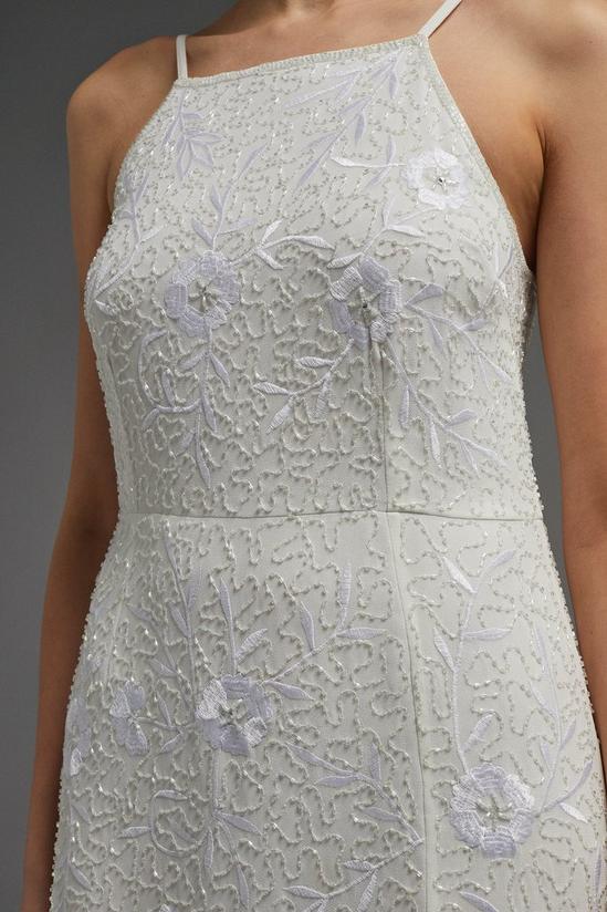 Coast Sequin And Floral Embroidered Square Neck Max 5