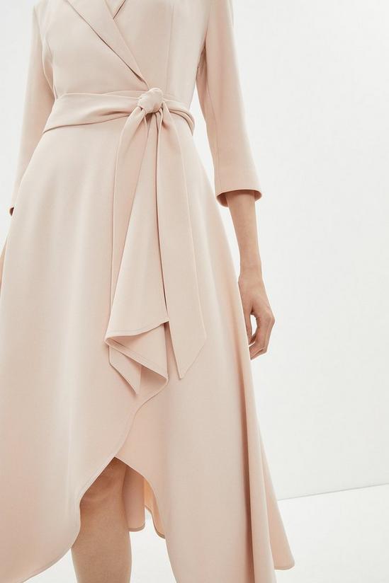 Coast Tuxedo Wrap Front Full Skirt Midi Dress 2