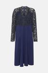 Coast Plus Size Premium Lace Top Full Skirt Midi Dress thumbnail 4