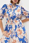 Coast Printed Modal Blend Linen Midi Shirt Dress thumbnail 2