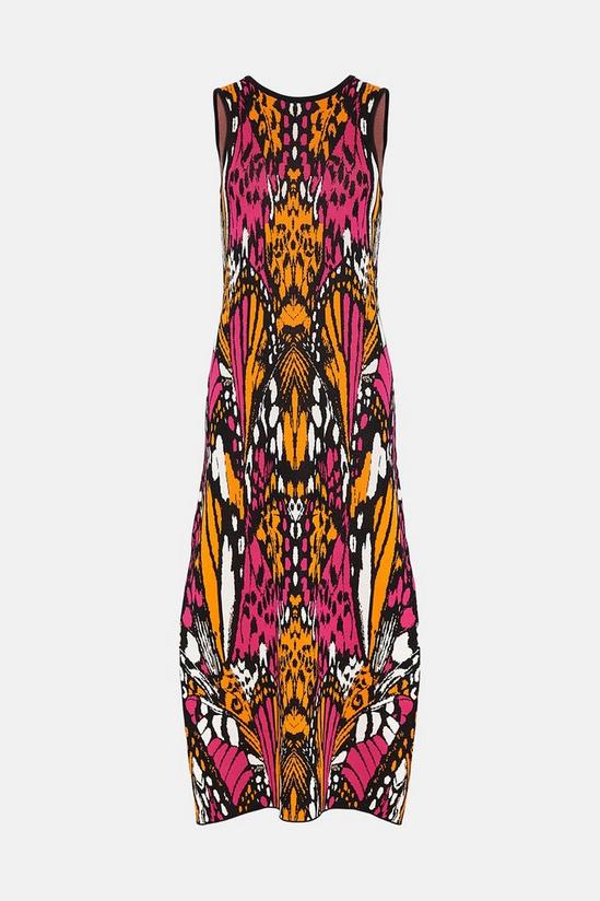 Coast Embellished Butterfly Jacquard Maxi Dress 4