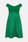 Coast Plus Size Jacquard Skirt Belted Midi Dress thumbnail 3