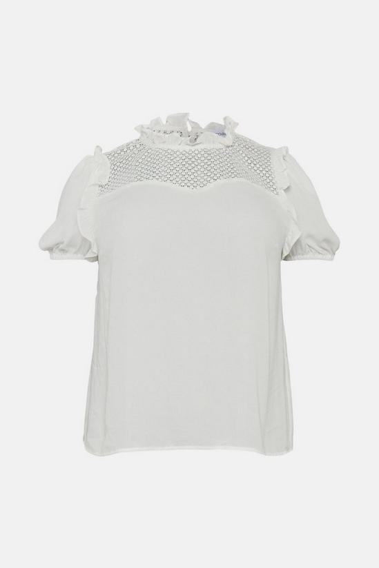 Coast Plus Size Lace Panel Shell Top 4