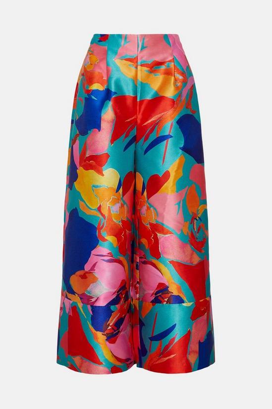 Coast Printed Structed Twill Culotte 4