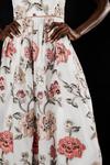 Coast Premium Rose Embellished Jacquard Midi Dress thumbnail 2