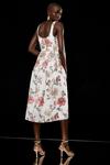 Coast Premium Rose Embellished Jacquard Midi Dress thumbnail 3