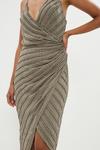 Coast Premium Drape Wrap Embellished Cami Dress thumbnail 2