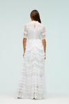Coast Embroidered Mesh All Over Frill Bridal Dress thumbnail 3