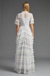 Coast Embroidered Mesh All Over Frill Bridal Dress thumbnail 4