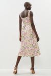 Coast Seamed Bodice Jacquard Full Skirt Midi Dress thumbnail 3
